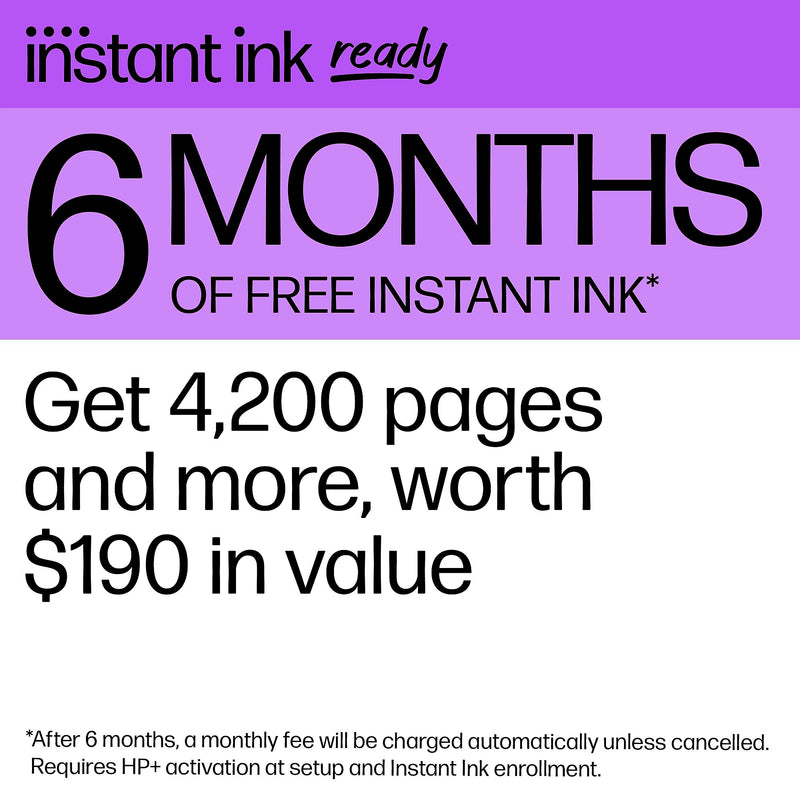 HP OfficeJet 8015e Wireless Color All-In-One Printer, Print, Scan, Copy, Best for Home Office, 6 Months FREE Ink (228F5A)