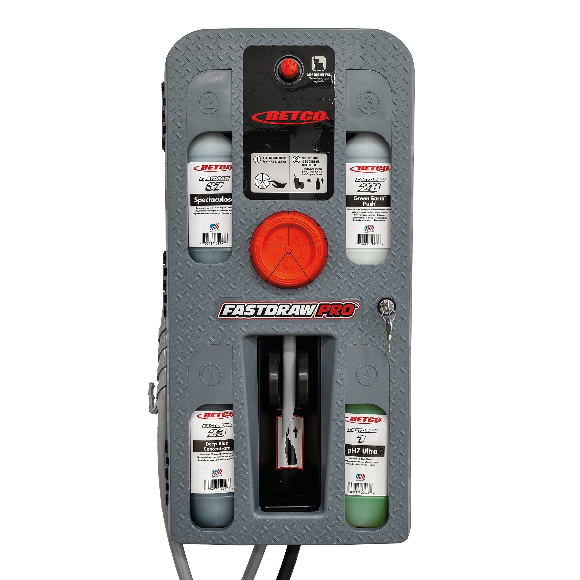 Betco FastDraw Pro Action Gap Wall-Mounted Dispenser (BET9268200)