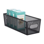 mDesign Steel Organizer, Matte Black (25991)