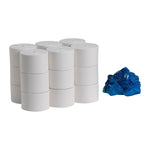 Compact Recycled 1-Ply Coreless Toilet Paper, White, 3000 Sheets/Roll, 18 Rolls/Carton (19374)