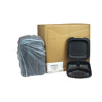 CONTAINER,HINGED,8X8,3,BK