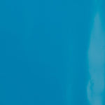 JAM Paper Short Mini Roll Glossy Wrapping Paper,  26.3' x 2.5", Bright Blue, 2/Pack (165S25263bug)
