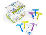 hand2mind FingerFocus Highlighters, Assorted Colors, 24/Set (91497)