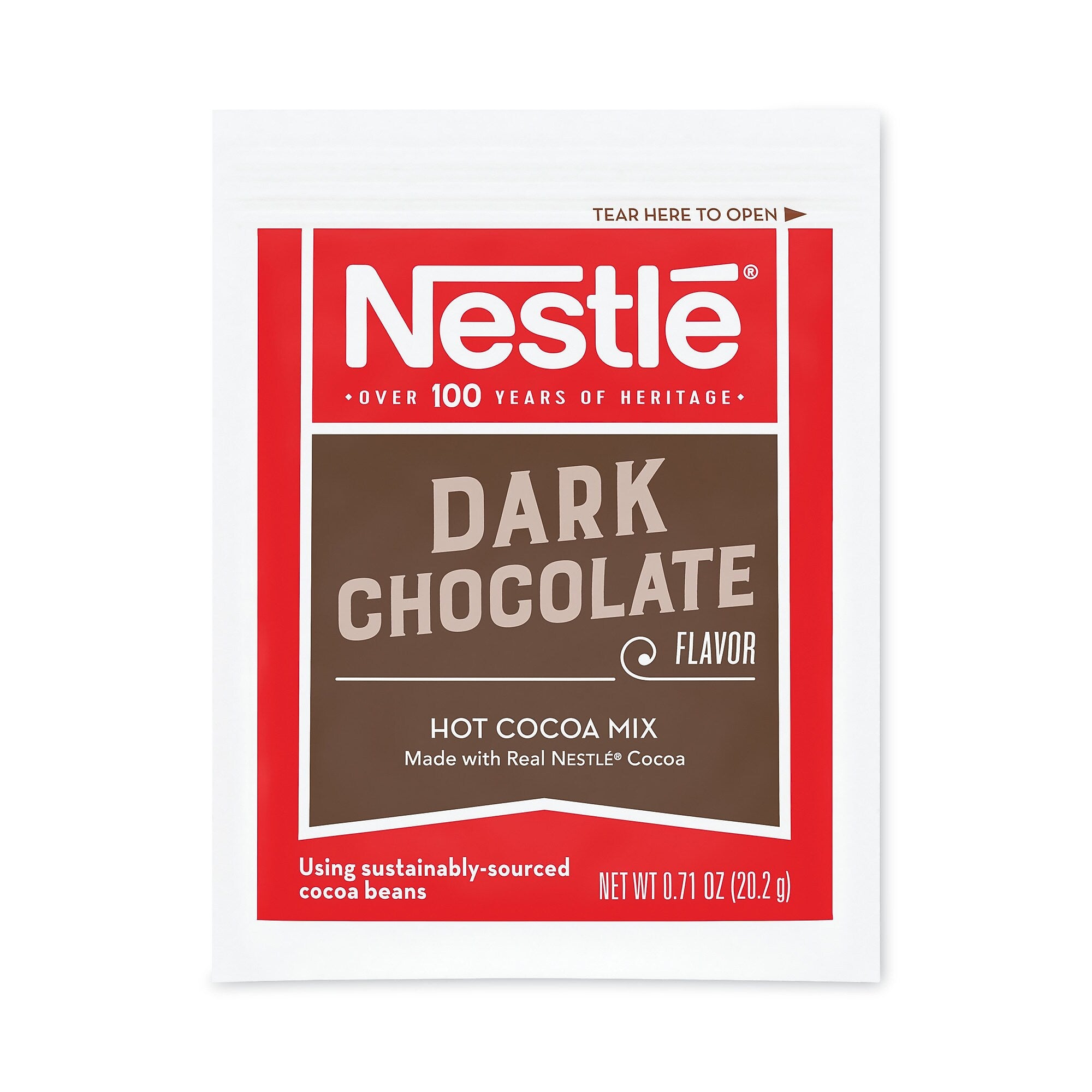 Nestlé Dark Chocolate Hot Cocoa Mix, 0.71 oz., 300/Carton (NES70060CT)