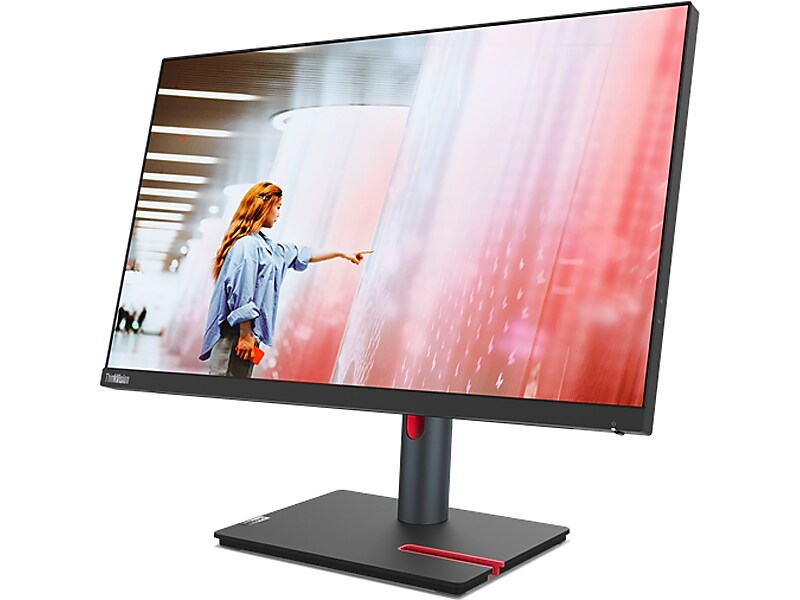 Lenovo ThinkVision P24q-30 23.8" 60 Hz LED Monitor, Raven Black (63B4GAR6US)