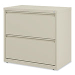 Alera 2-Drawer Lateral File Cabinet, Letter/Legal Size, Lockable, 28"H x 30"W x 18.63"D, Putty (ALEHLF3029PY)