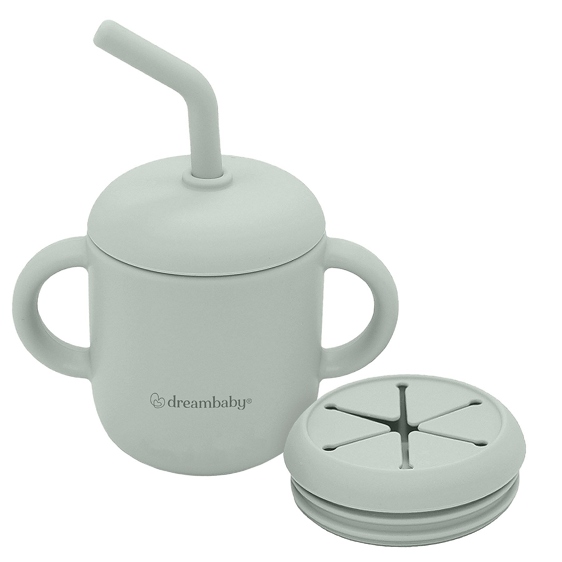 Dream Baby Kids Cup Snack Container, Seafoam Green (DB-L5032A)