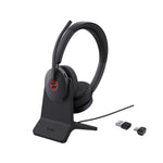 Yealink BH74 Wireless Noise Canceling Bluetooth Stereo Over-the-Ear Headset, USB-C/USB-A, MS/UC Certified (1208682)