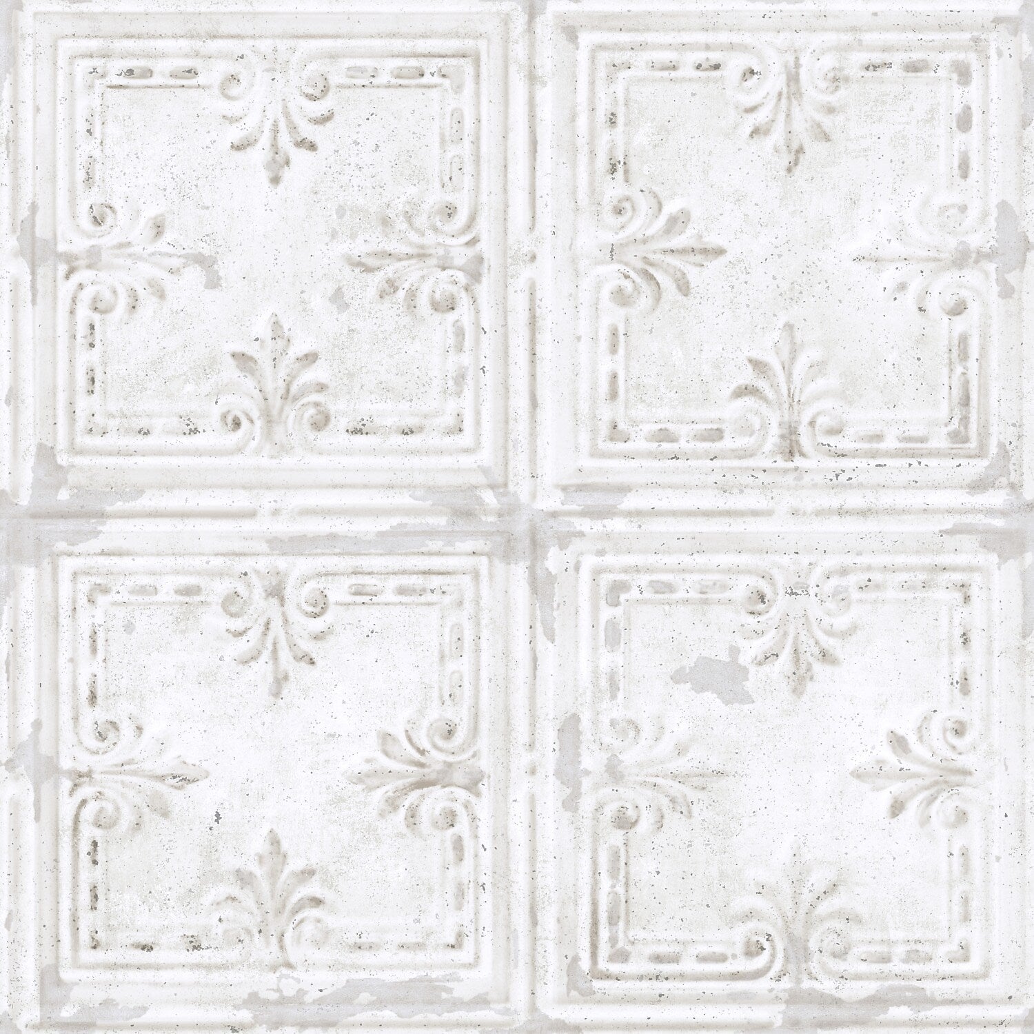 York Wallcoverings Tin Tile Peel and Stick Wallpaper (RMK11209WP)