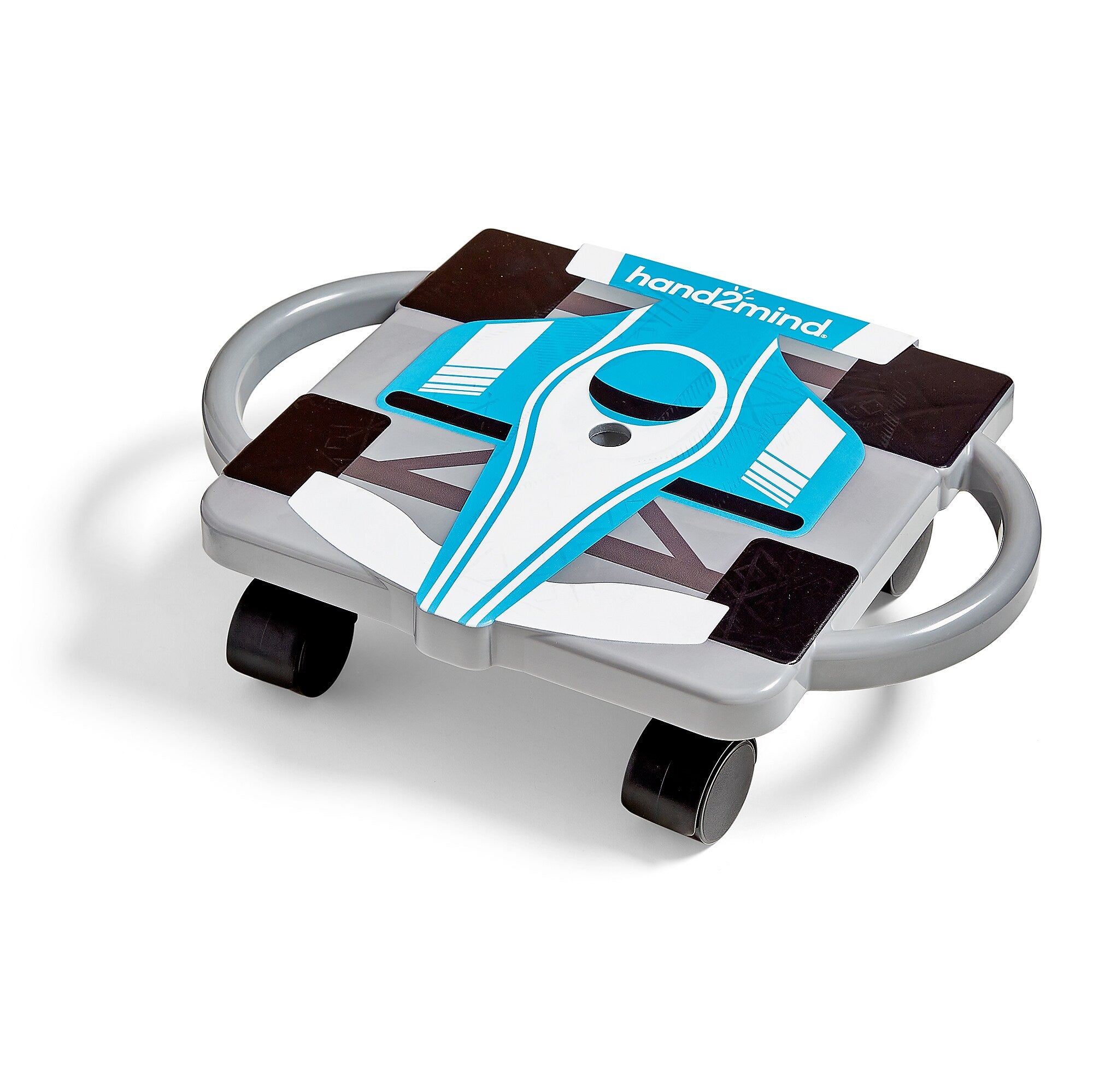 hand2mind Speedway Racer Scooter Board, Multicolored (97576)