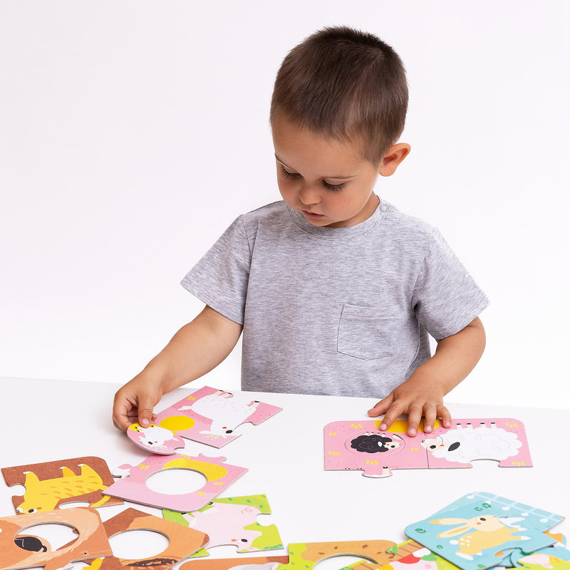 Banana Panda Match the Farm Animals Puzzles, 6/Set (BPN49168)