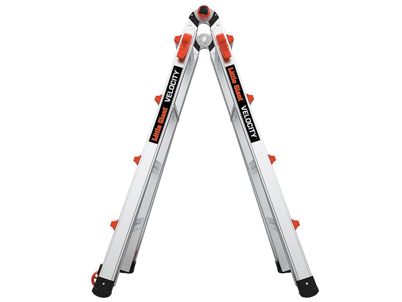 Little Giant Ladders Velocity 4.58' Aluminum Extension Ladder, 300 lb. Capacity (15417-001)
