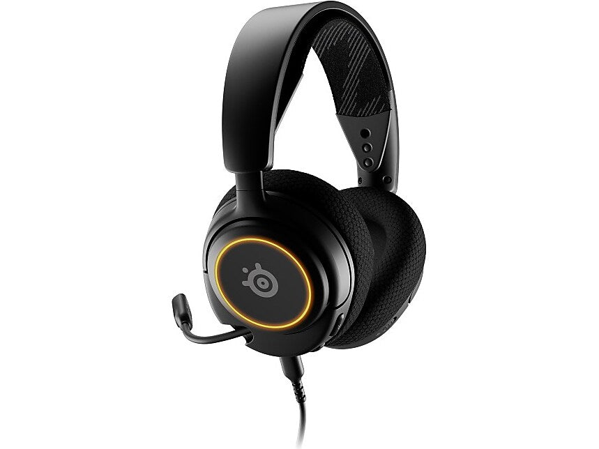 SteelSeries Arctis Nova 3 Stereo Gaming Over-the-Ear Headset, USB-C, Black (61631)