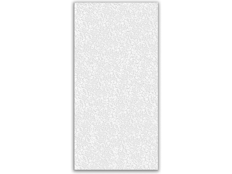 Armstrong RANDOM FISSURED Square Lay-In Edge Perforated Ceiling Tile, 24" x 48", White, 16/Carton (BP2910A)