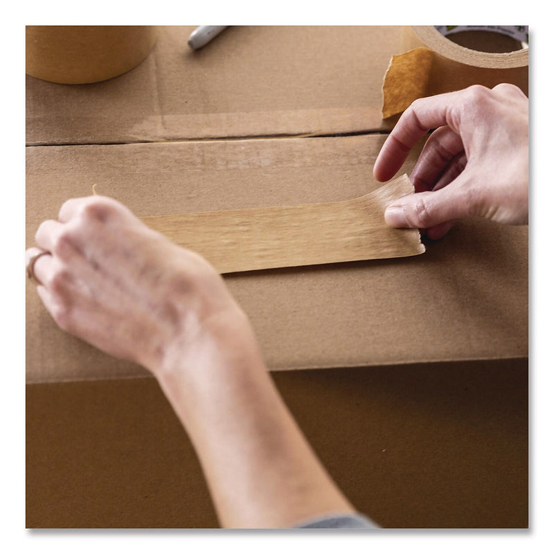 Duck Brand EZ Tear Packing Tape, 1.88" x 25 yds., Brown (242828)