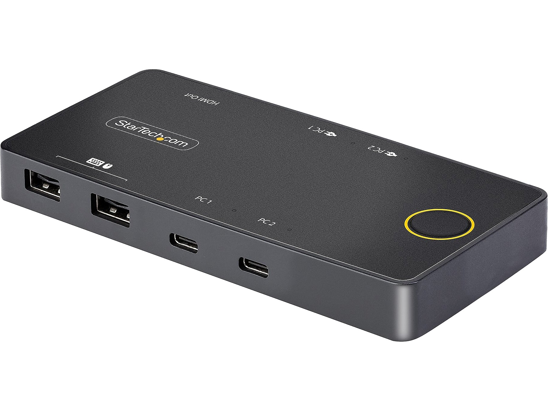 StarTech C2-H46-UC2-PD-KVM USB HDMI 2-Port KVM Switch