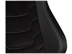 Next Level Racing Elite PU Leather/Suede Fabric Ergonomic Racing Gaming Chair, Black (NLR-G005)
