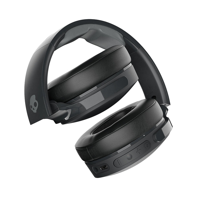 Skullcandy Hesh Wireless Active Noise-Canceling Over-Ear Headphones with Microphone, Bluetooth, True Black (S6HHW-N740)