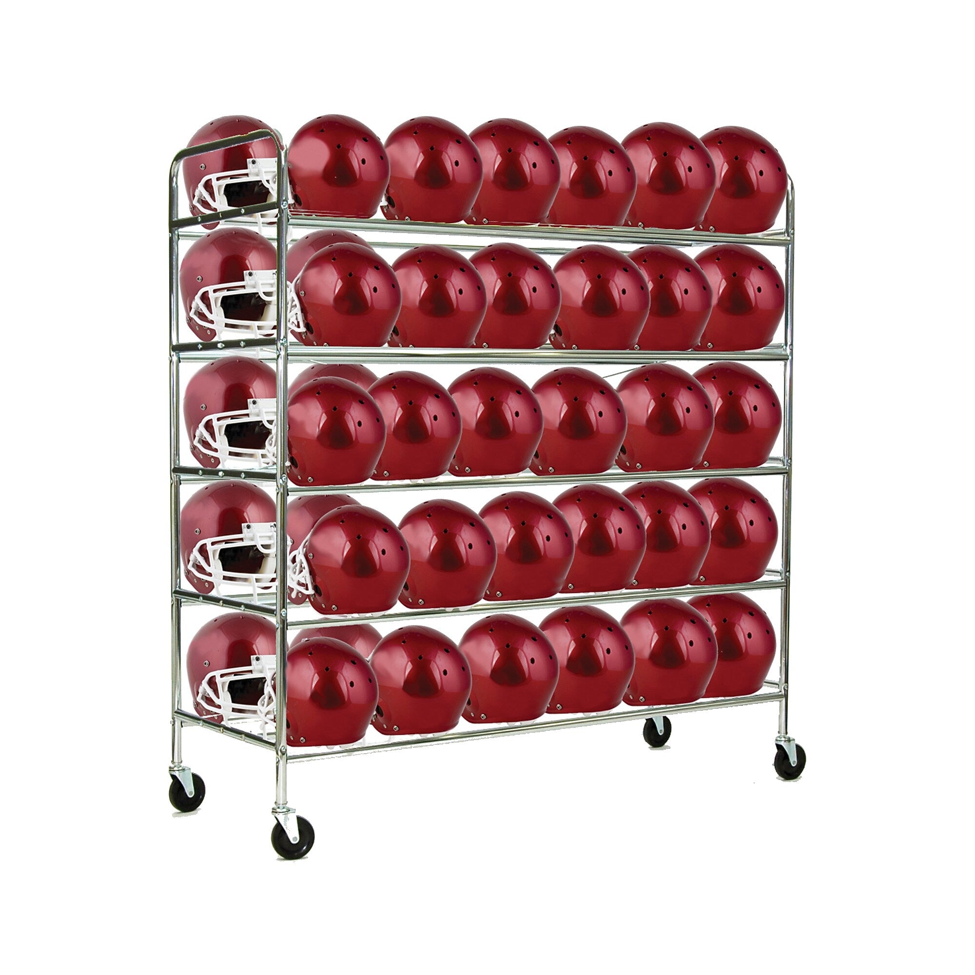 Champion Sports 60 Helmet Football Cart
