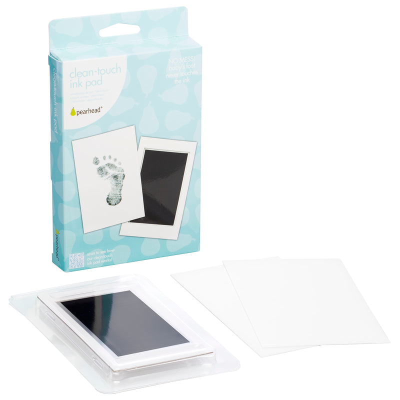 Pearhead Baby Clean Touch Ink Pad, Black (00007)