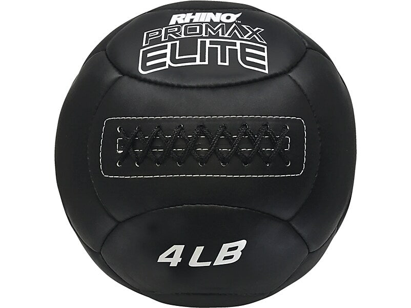 Champion Sports RHINO Promax Elite Black Medicine Ball, 4 Lbs. (PRX4)