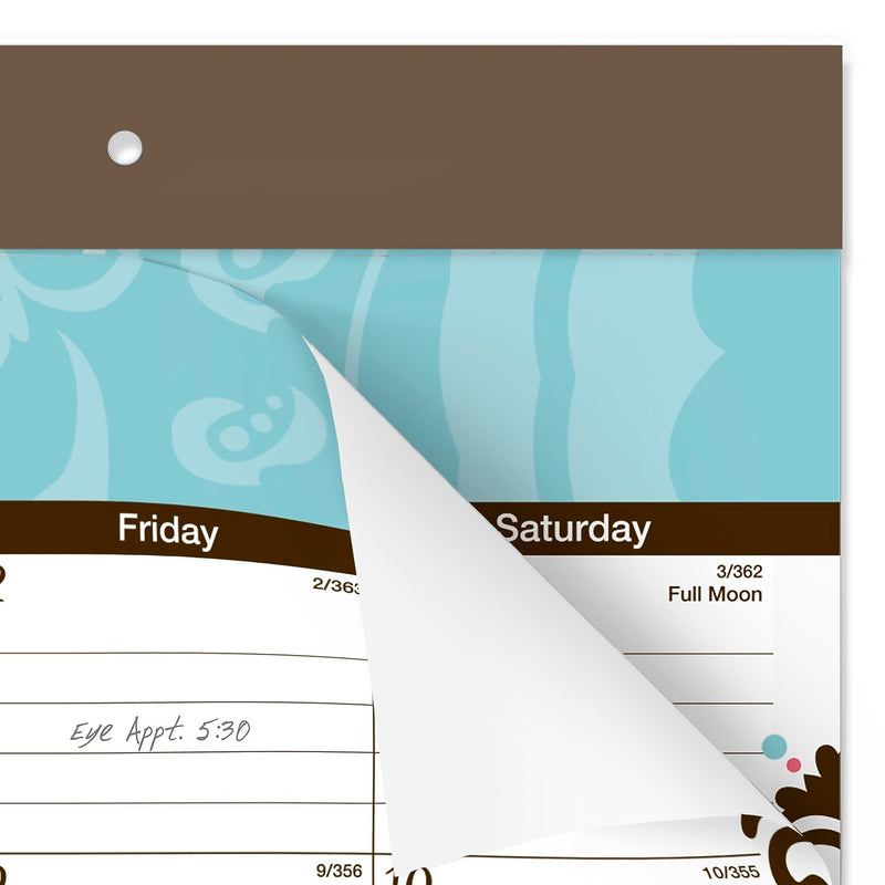 2026 AT-A-GLANCE Suzani 21.75" x 17" Monthly Desk Pad Calendar (SK17-704-26)