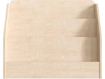 Flash Furniture Bright Beginnings 3-Section Book Display Unit, 25.75"H x 31.5"W x 11.75"D, Brown (MK-KE24299-GG)