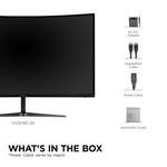 ViewSonic  32" Curved 165 Hz LCD Gaming Monitor, Black (VX3218C-2K)