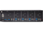 StarTech P4DD46A2-KVM-SWITCH USB DisplayPort 4-Port Dual-Monitor KVM Switch