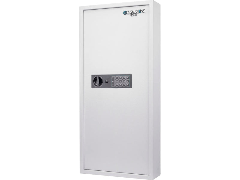 Barska 240-Key Digital Keypad Wall Safe, White (AX13368)
