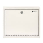 AdirOffice Steel Multipurpose Drop Box Interoffice Mailbox, Large, White (631-03-WHI-PKG)