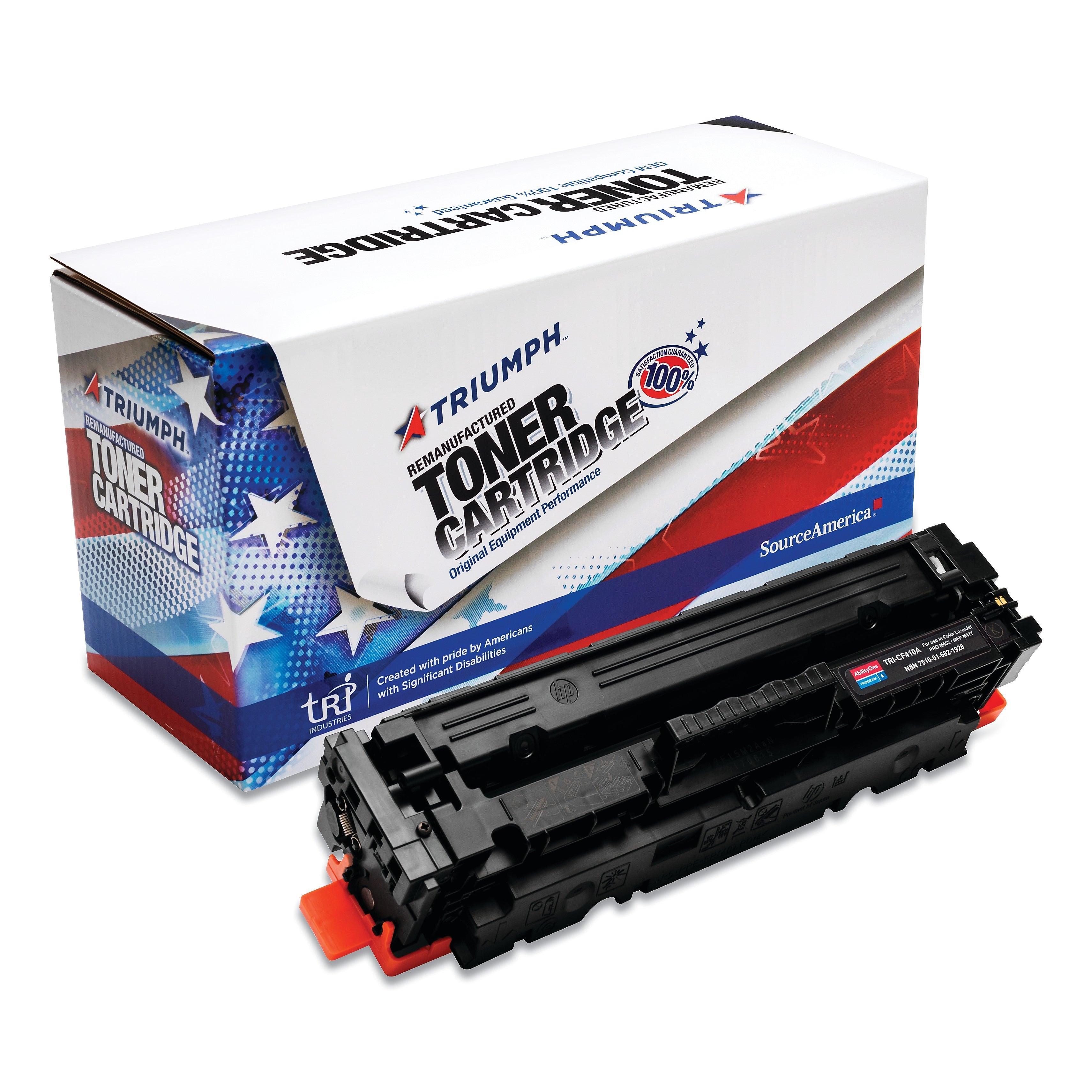 AbilityOne Toner, 410A, Black (7510016821928)