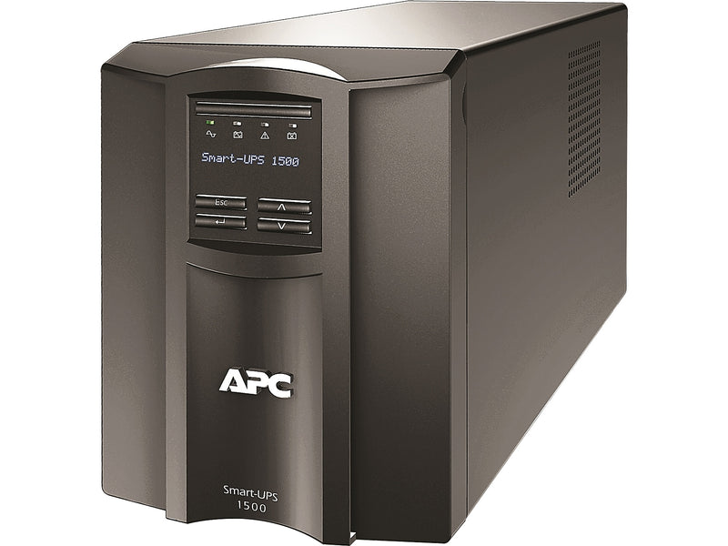 APC Smart-UPS 1440VA Line-Interactive UPS, 8-Outlet, Black (SMT1500CNC)