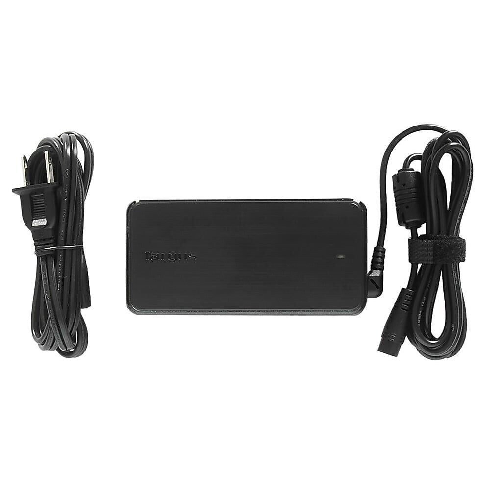 Targus Semi-Slim 90W AC Universal Laptop Charger, Black (APA90US)