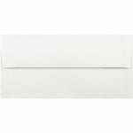 JAM Paper Booklet Envelope 3 7/8" x 8 7/8", White with Gold Foil, 100/Pack (32430262d)