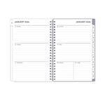 2026 Blue Sky Ru Du Flore 5" x 8"  Weekly & Monthly Planner, Plastic Cover, Multicolored (101603-26)