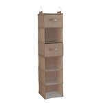 Household Essentials Hanging Closet Organizer, 6 Shelf (7802-1)