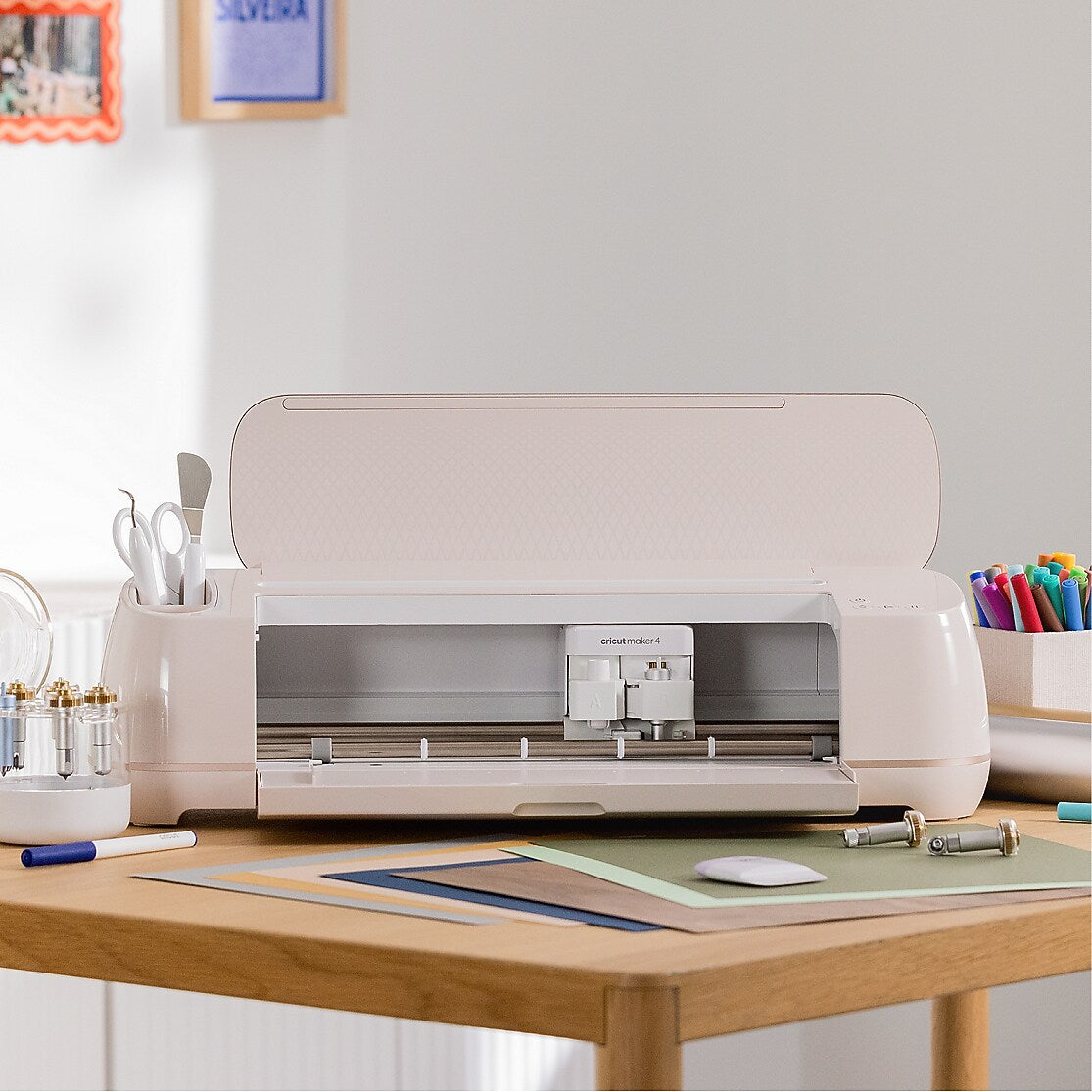 Cricut Maker 4 Die Cutting Smart Machine, Seashell (2011084)