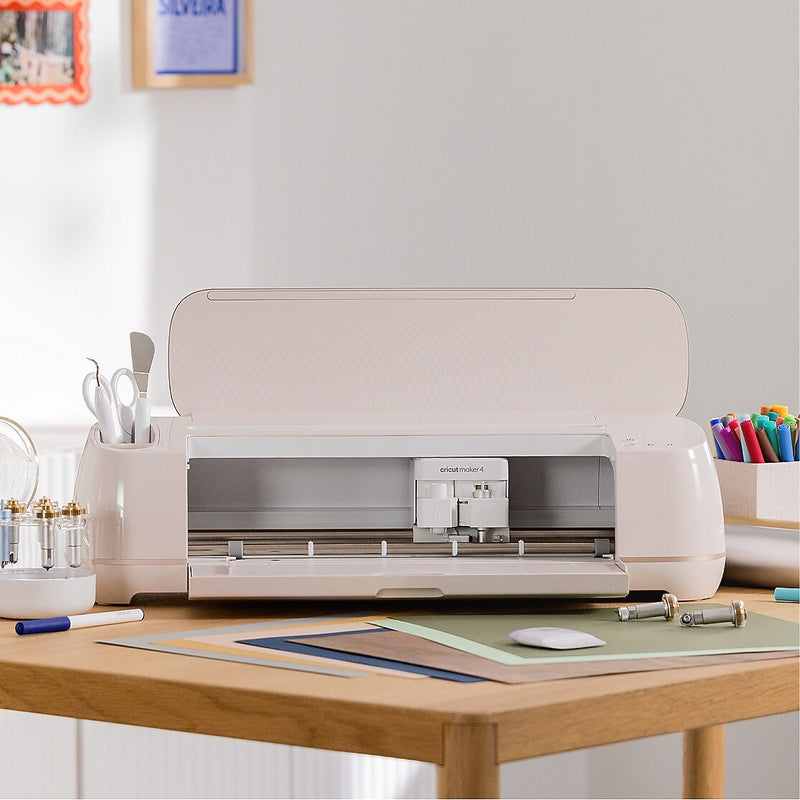 Cricut Maker 4 Die Cutting Smart Machine, Seashell (2011084)