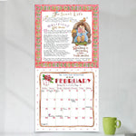 2026 TF Publishing 12" x 17" TF Publishing 12" x 12" Susan Branch Wall Calendar 26-1120