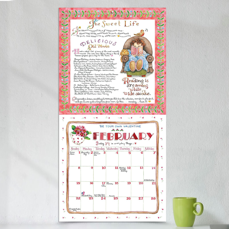 2026 TF Publishing 12" x 17" TF Publishing 12" x 12" Susan Branch Wall Calendar 26-1120