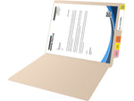 Medical Arts Press Reinforced End Tab File Folder, Straight Cut, Letter-Size, Manila, 50/Box (S-01314)
