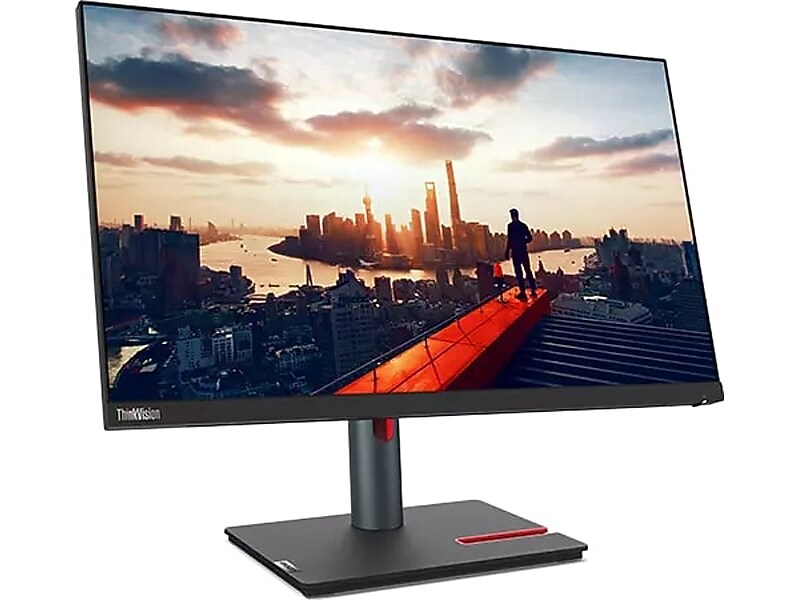 Lenovo ThinkVision P24h-30 23.8" 60 Hz LED Monitor, Black (63B3GAR6US)