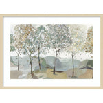 Amanti Art Breezy Landscape Trees I by Allison Pearce Wood Framed Wall Art Print, 33" x 24" (A42675520938)
