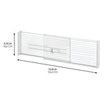 iDESIGN Expandable 8-Piece Plastic Drawer Dividers, Clear (29075M8)