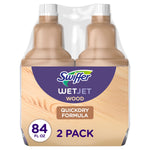 Swiffer WetJet Wood Floor Cleaner Refill, 42.2 Fl. Oz., 2/Pack (99925)