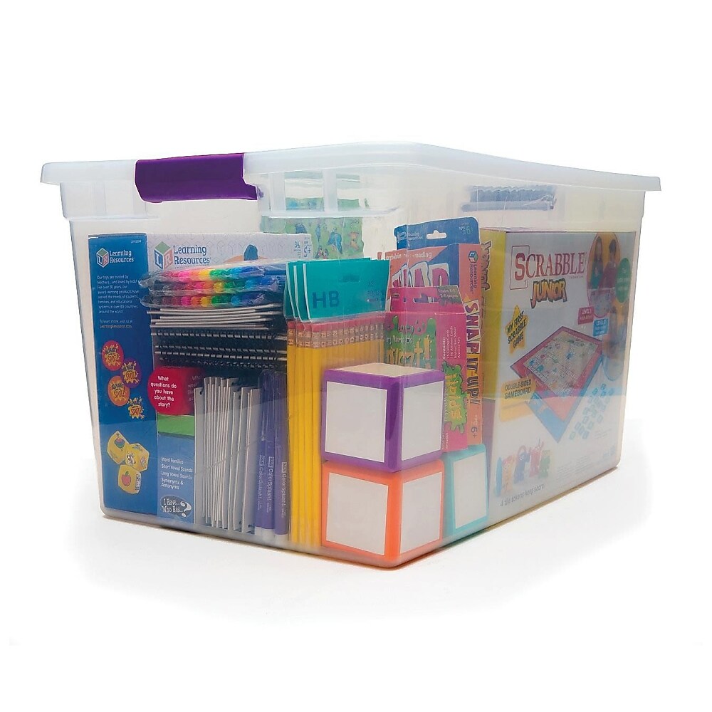 S&S Worldwide Family Engagement Night Kit Literacy, Assorted Colors (LR4580)