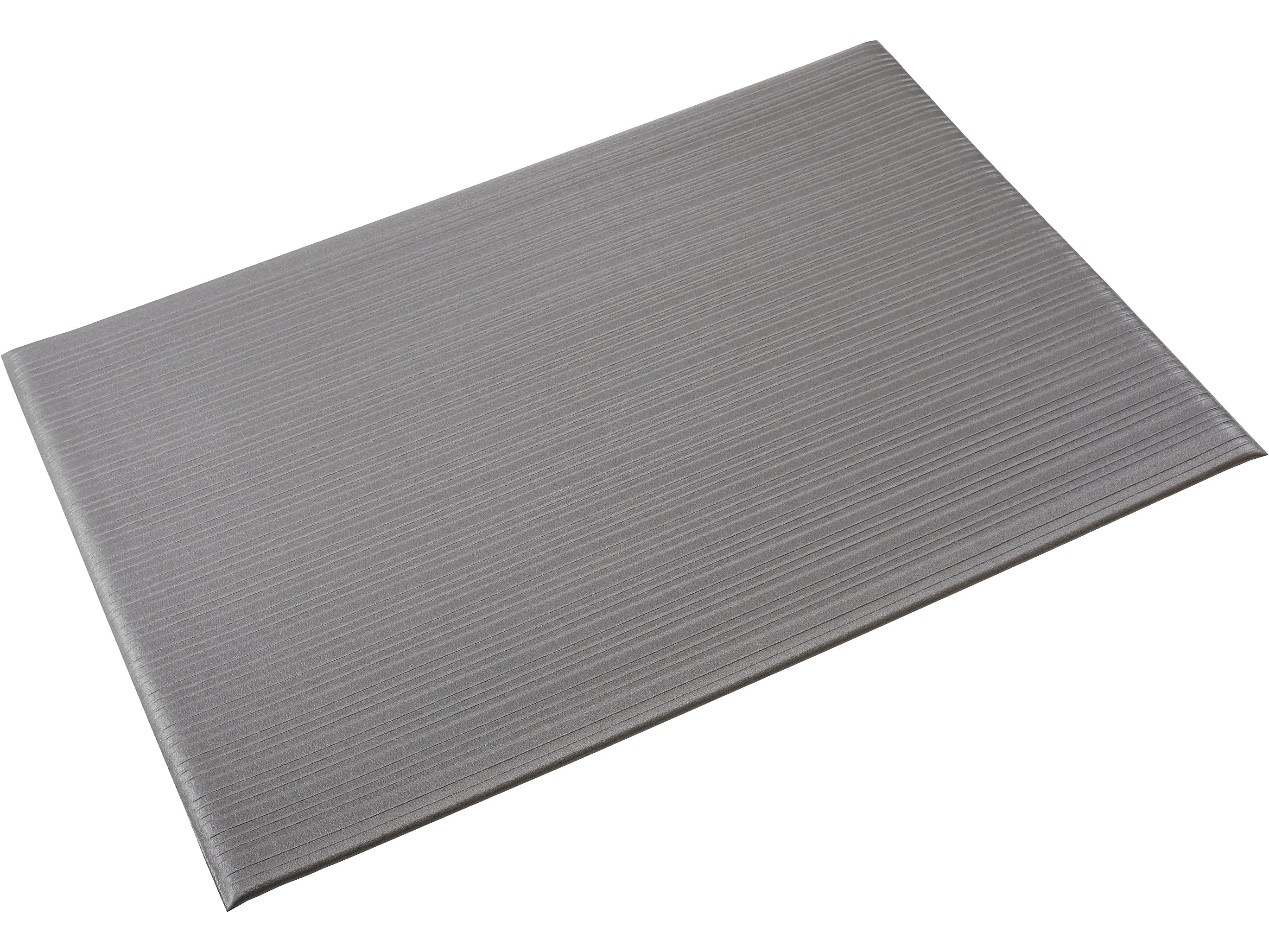 Crown Mats Tuff-Spun Foot-Lover Anti-Fatigue Mat, 36" x 144", Gray (FL 3612GY)
