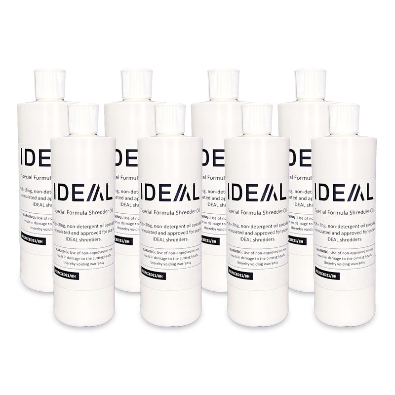 IDEAL Special Lubricating Shredder Oil, 16 oz., 8/Pack (IDEACCED21/8H)