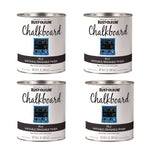 Rust-Oleum Matte Black Chalkboard Paint, 30 oz. Can, 4/Carton (301450)